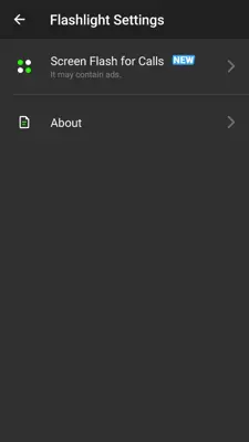 Linterna - Flashlight android App screenshot 2